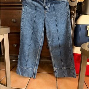 Zara Blue Ankle Jeans